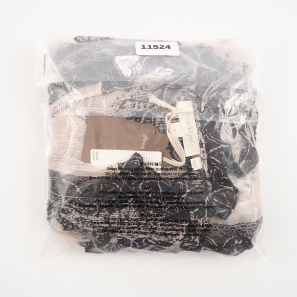 NEW ANTHROPOLOGIE Forever That Girl sheer pleated blouse size S - Picture 13 of 13